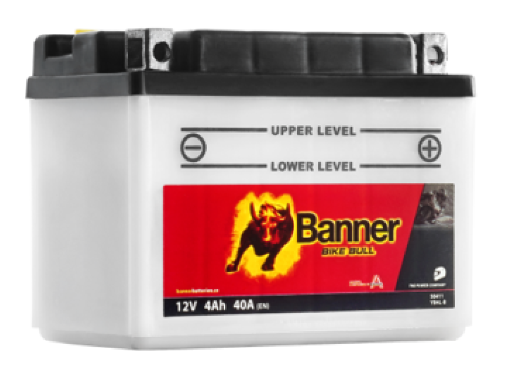 Banner Moto BIKE Bull 50411  12V   4Ah  YB4L-B