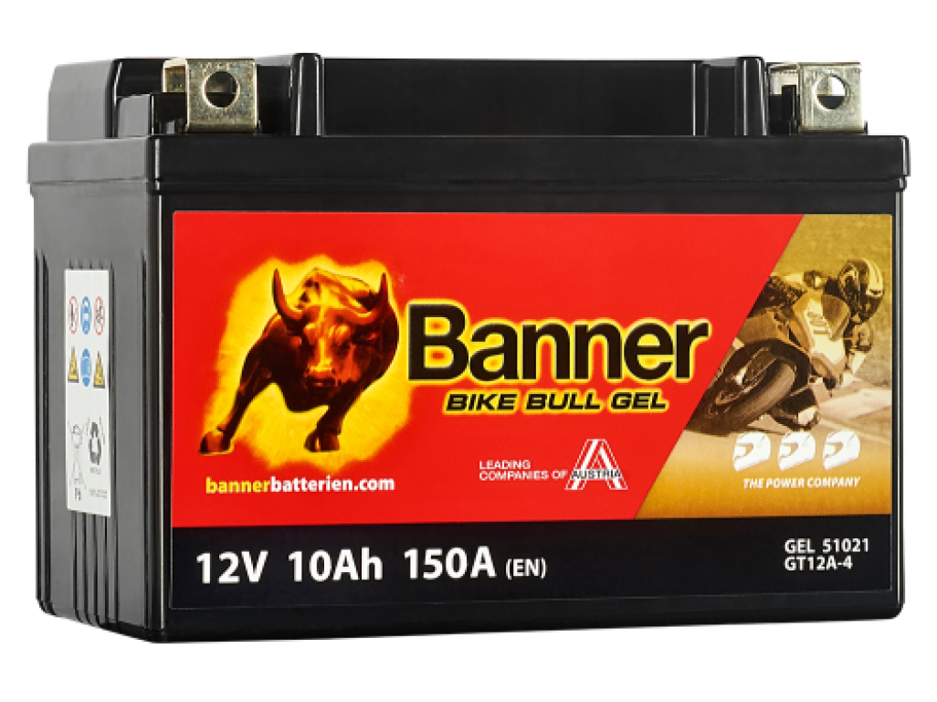 Baterie BIKE Bull Moto 51021 gel